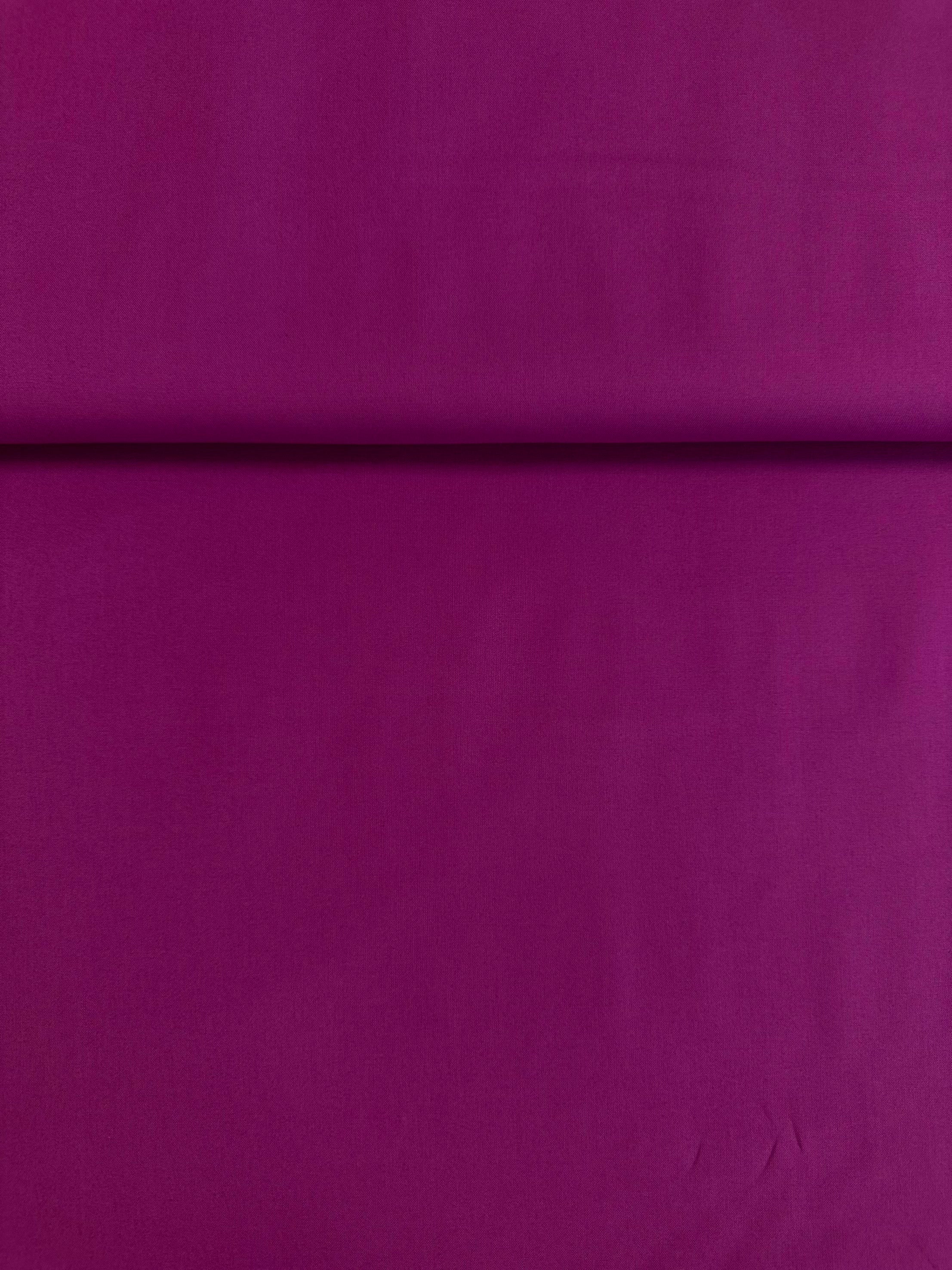 Coton Uni Cosmos Mauve