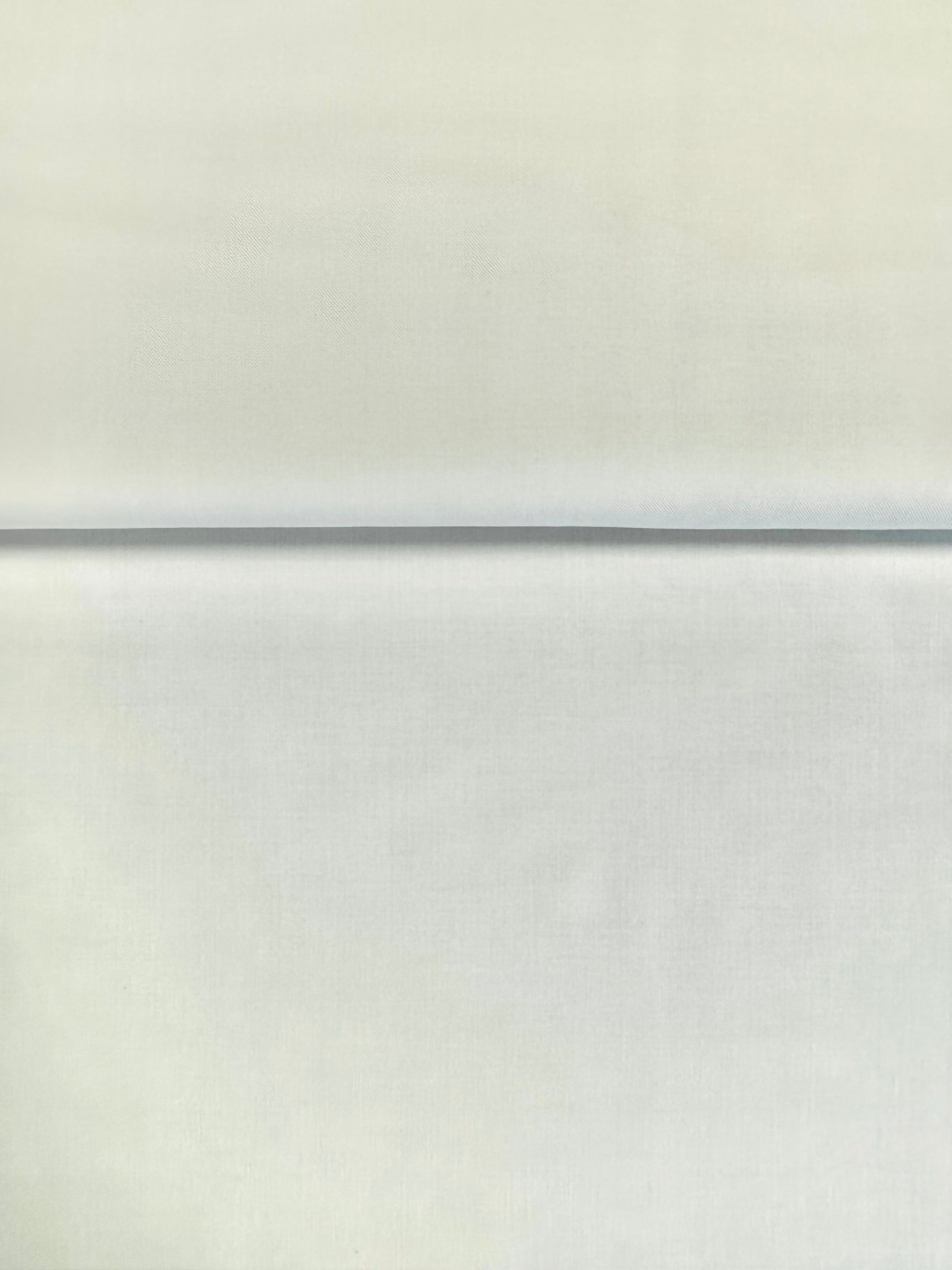 Coton Uni Blanc