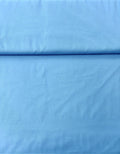 Coton uni bleu